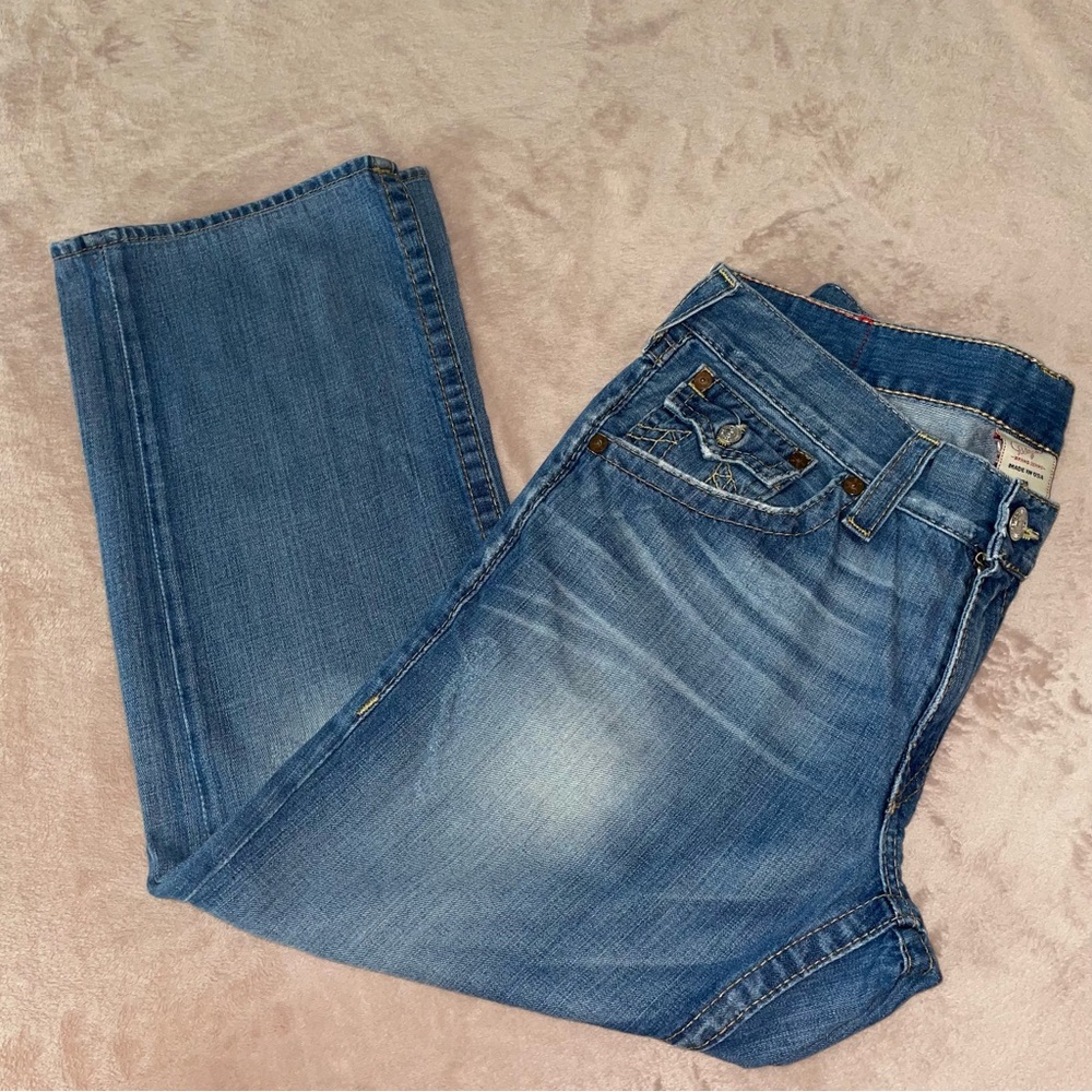 True religion Ricky distressed jean size 36/L29 1/2 - Picture 3 of 14